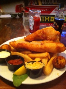 Fish-and-Chips at the Irish Times in South Philadelphia