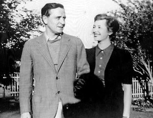F. Scott Fitgerald and Sheila Graham